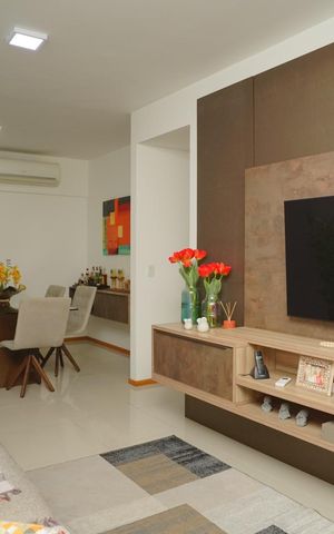 Apartamento à venda com 104m², 3 quartos e 2 vagasSala