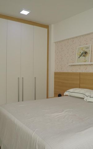 Apartamento à venda com 104m², 3 quartos e 2 vagasQuarto 3
