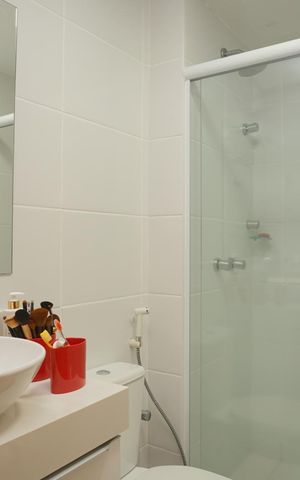 Apartamento à venda com 104m², 3 quartos e 2 vagasBanheiro do Quarto 3