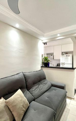 Apartamento para alugar com 45m², 2 quartos e 1 vaga Apartamento para alugar com 45m², 2 quartos e 1 vagaSala