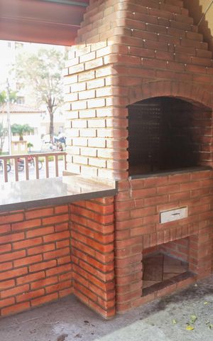 Apartamento para alugar com 58m², 2 quartos e 1 vaga Apartamento para alugar com 58m², 2 quartos e 1 vagaChurrasqueira do Salão de Festas