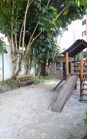 Apartamento à venda com 58m², 1 quarto e 2 vagas Apartamento à venda com 58m², 1 quarto e 2 vagasPlayground