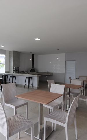 Apartamento à venda com 45m², 2 quartos e 1 vagaÁrea comum - Salão de festas