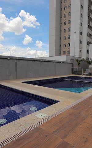 Apartamento à venda com 45m², 2 quartos e 1 vagaÁrea comum - Piscina