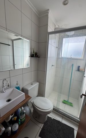 Apartamento à venda com 32m², 1 quarto e 1 vaga Apartamento à venda com 32m², 1 quarto e 1 vagaBanheiro