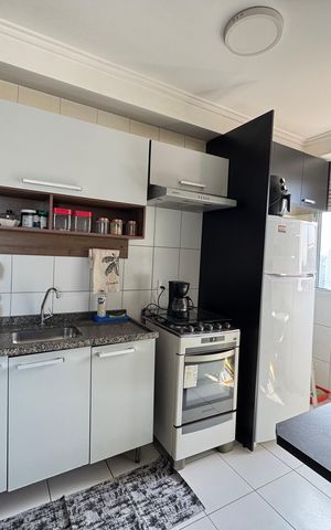 Apartamento à venda com 32m², 1 quarto e 1 vaga Apartamento à venda com 32m², 1 quarto e 1 vagaAr condicionado
