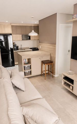Apartamento à venda com 49m², 2 quartos e 1 vaga