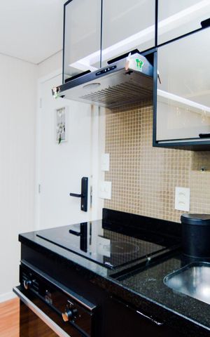 Studio para alugar com 38m², 1 quarto e 1 vagaCozinha