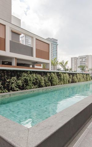 Studio à venda com 25m², 1 quarto e sem vaga Studio à venda com 25m², 1 quarto e sem vagaPiscina