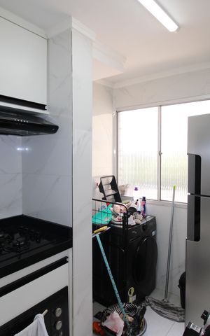Apartamento para alugar com 49m², 2 quartos e 1 vagaCozinha / Área de Serviço
