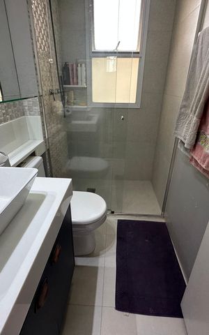 Apartamento à venda com 110m², 2 quartos e 2 vagas Apartamento à venda com 110m², 2 quartos e 2 vagasBanheiro da Suíte 2