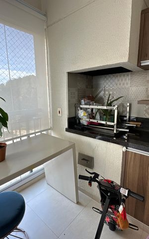 Apartamento à venda com 110m², 2 quartos e 2 vagas Apartamento à venda com 110m², 2 quartos e 2 vagasChurrasqueira
