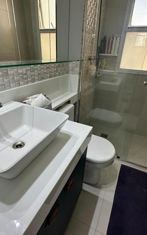 Apartamento à venda com 110m², 2 quartos e 2 vagas Apartamento à venda com 110m², 2 quartos e 2 vagasBanheiro da Suíte 2