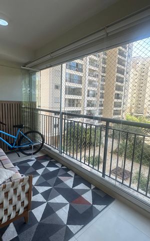 Apartamento à venda com 110m², 2 quartos e 2 vagas Apartamento à venda com 110m², 2 quartos e 2 vagasVaranda da Sala