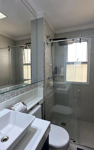 Apartamento à venda com 110m², 2 quartos e 2 vagas Apartamento à venda com 110m², 2 quartos e 2 vagasBanheiro da Suíte 2