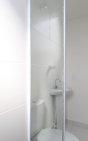Apartamento para alugar com 25m², 1 quarto e sem vagaBanheiro social