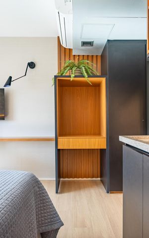 Apartamento para alugar com 39m², 1 quarto e sem vaga Apartamento para alugar com 39m², 1 quarto e sem vagaSala/Quarto
