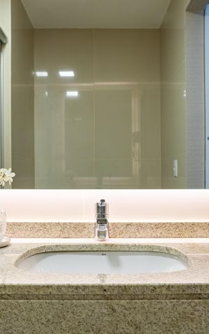 Apartamento para alugar com 39m², 1 quarto e sem vaga Apartamento para alugar com 39m², 1 quarto e sem vagaBanheiro