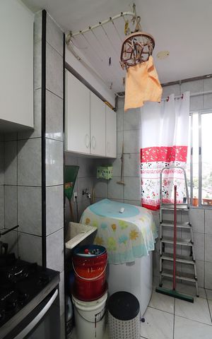 Apartamento para alugar com 48m², 2 quartos e 1 vagaCozinha e Área de Serviço
