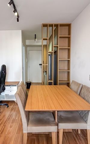 Apartamento para alugar com 25m², 1 quarto e sem vaga