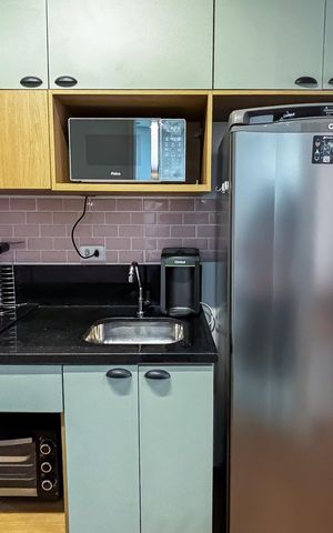 Apartamento para alugar com 25m², 1 quarto e sem vaga