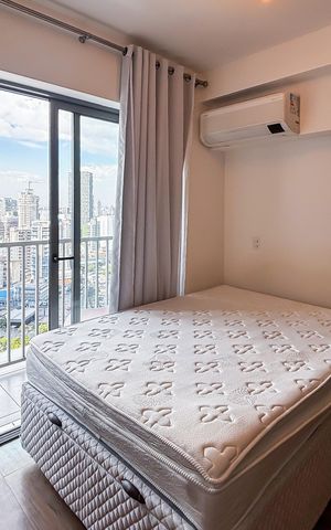 Apartamento para alugar com 25m², 1 quarto e sem vaga