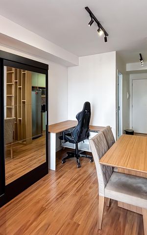Apartamento para alugar com 25m², 1 quarto e sem vaga
