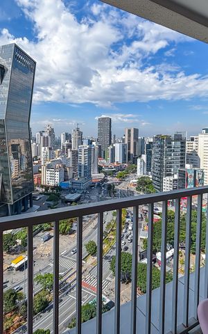 Apartamento para alugar com 25m², 1 quarto e sem vaga