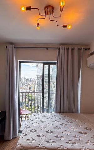 Apartamento para alugar com 25m², 1 quarto e sem vaga