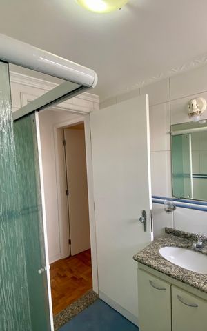 Apartamento à venda com 76m², 2 quartos e 2 vagas Apartamento à venda com 76m², 2 quartos e 2 vagasBanheiro 1