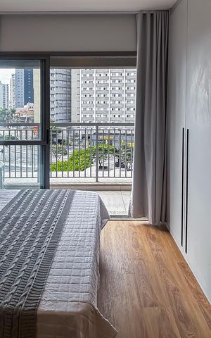 Apartamento para alugar com 22m², 1 quarto e sem vaga