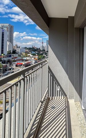Apartamento para alugar com 22m², 1 quarto e sem vaga