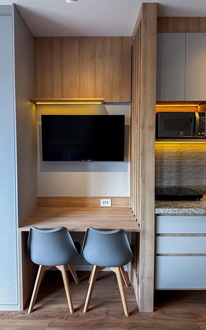 Apartamento para alugar com 22m², 1 quarto e sem vaga