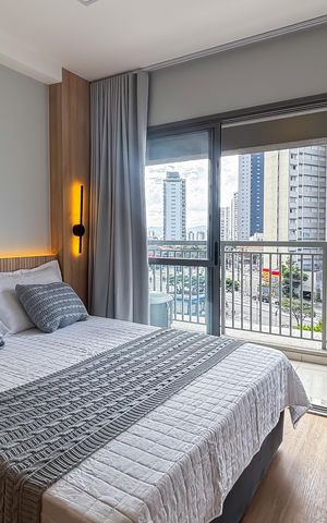 Apartamento para alugar com 22m², 1 quarto e sem vaga