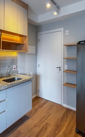 Apartamento para alugar com 22m², 1 quarto e sem vaga
