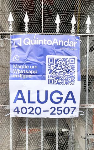Casa para alugar com 55m², 1 quarto e sem vaga Casa para alugar com 55m², 1 quarto e sem vagaFachada/Placa