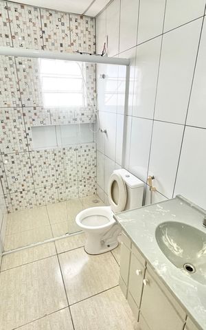 Casa para alugar com 55m², 1 quarto e sem vaga Casa para alugar com 55m², 1 quarto e sem vagaBanheiro
