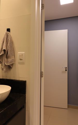 Apartamento à venda com 61m², 2 quartos e 1 vagaBanheiro da Suíte