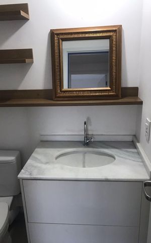 Apartamento para alugar com 33m², 1 quarto e sem vaga Apartamento para alugar com 33m², 1 quarto e sem vagaBanheiro