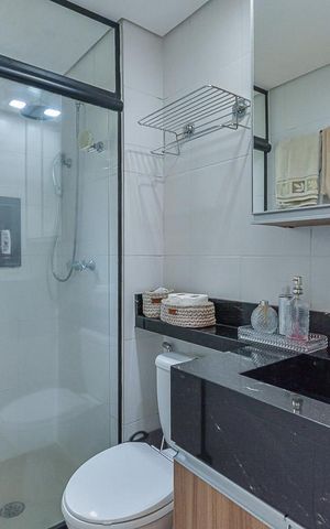 Apartamento à venda com 105m², 3 quartos e 2 vagas Apartamento à venda com 105m², 3 quartos e 2 vagasBanheiro