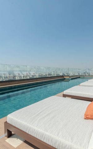 Studio para alugar com 27m², 1 quarto e sem vaga Studio para alugar com 27m², 1 quarto e sem vagaÁrea comum - Piscina