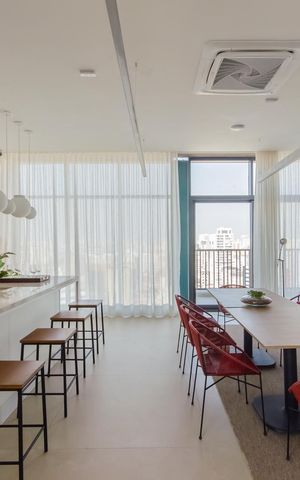 Apartamento para alugar com 20m², 1 quarto e sem vaga Apartamento para alugar com 20m², 1 quarto e sem vagaÁrea comum - Espaço gourmet