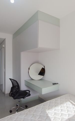 Apartamento para alugar com 20m², 1 quarto e sem vaga Apartamento para alugar com 20m², 1 quarto e sem vagaSala/Quarto
