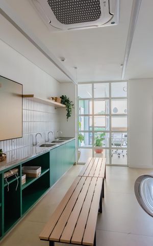 Apartamento para alugar com 20m², 1 quarto e sem vaga Apartamento para alugar com 20m², 1 quarto e sem vagaÁrea comum - Lavanderia