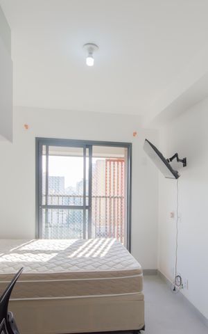 Apartamento para alugar com 20m², 1 quarto e sem vaga Apartamento para alugar com 20m², 1 quarto e sem vagaSala/Quarto