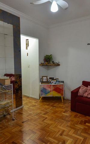 Apartamento à venda com 55m², 1 quarto e sem vaga Apartamento à venda com 55m², 1 quarto e sem vagaSala