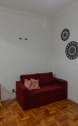 Apartamento à venda com 55m², 1 quarto e sem vaga Apartamento à venda com 55m², 1 quarto e sem vagaSala
