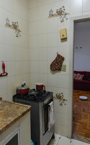 Apartamento à venda com 55m², 1 quarto e sem vaga Apartamento à venda com 55m², 1 quarto e sem vagaCozinha