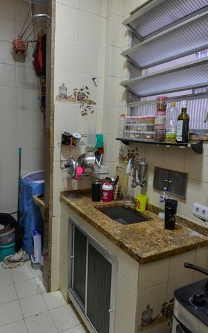 Apartamento à venda com 55m², 1 quarto e sem vaga Apartamento à venda com 55m², 1 quarto e sem vagaCozinha
