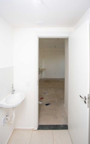 Apartamento à venda com 41m², 2 quartos e 1 vagaBanheiro